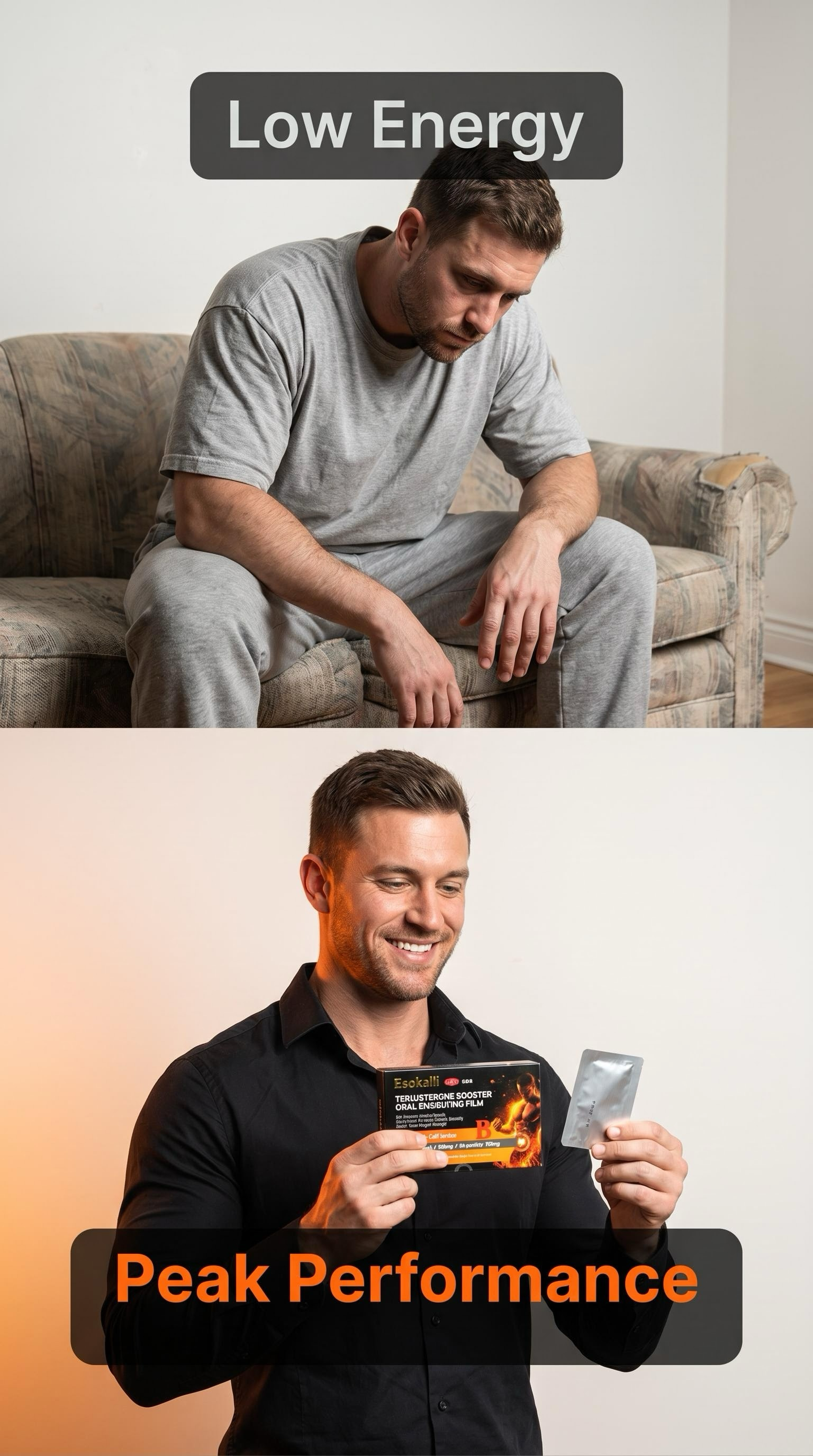 Esokalli TESTOSTERONE BOOSTER ORAL DISSOLVING FILM